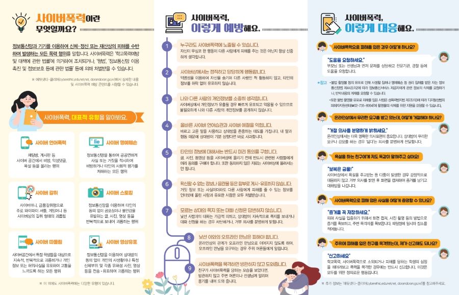 사이버폭력 예방 및 대응 가이드
